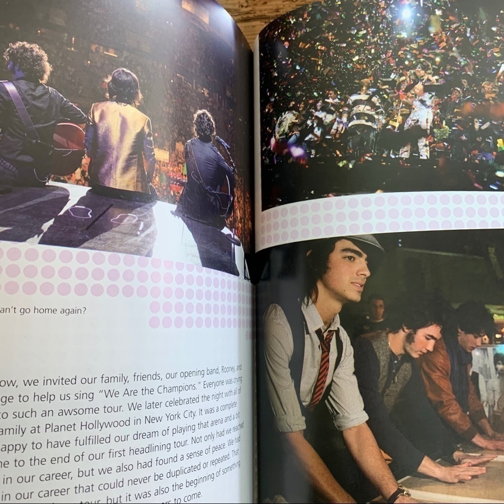 Disney Hyperion Jonas Brothers Burning Up book - Picture 9 of 16